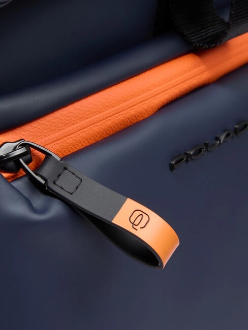 CORNER SPECIALE GOMMATO Mochila para portátil con tapa enrollable azul - Mochilas para portátil