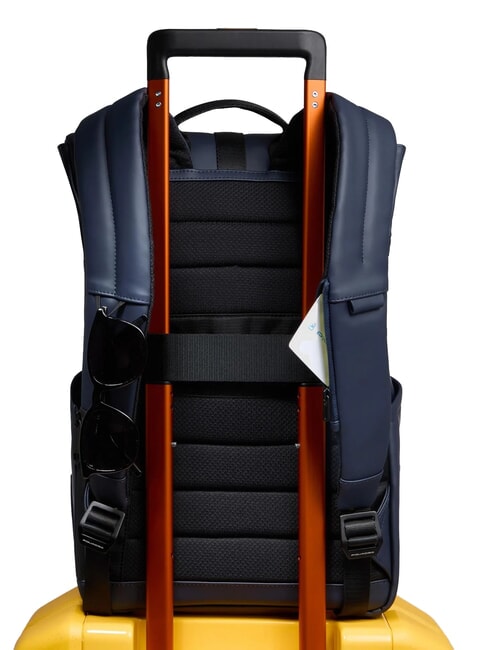 CORNER SPECIALE GOMMATO Mochila para portátil con tapa enrollable azul - Mochilas para portátil