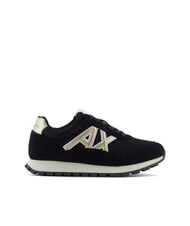 ARMANI EXCHANGE DROP MICROSUEDE Zapatillas con logo lateral - Zapatos Mujer