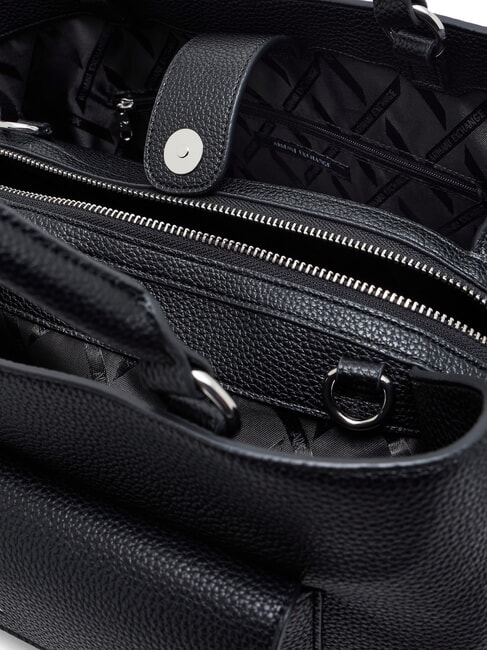 NICOLE Bolso de mano con bolsillo y bandolera negro - Bolsos Mujer