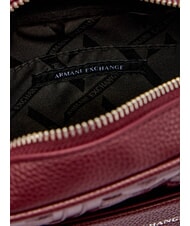 ARMANI EXCHANGE LIZ PEBBLE Bolsa para c&aacute;mara con logotipo en relieve ranura - Bolsos Mujer - 8