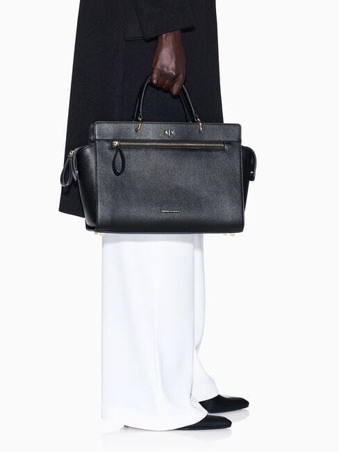 DIANE Bolso de mano con bandolera negro - Bolsos Mujer