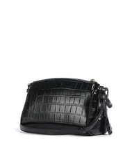 ARMANI EXCHANGE JANE CROCO Bolso de hombro con estampado de cocodrilo negro - Bolsos Mujer - 2