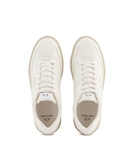 ARMANI EXCHANGE LONDON MINI-TUMBLED Zapatillas blanquecino - Zapatos Hombre - 3