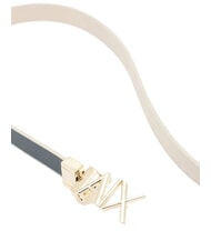 ARMANI EXCHANGE CINTURA Cintur&oacute;n de cuero reversible acero de valle/fr&iacute;o - Cinturones - 2