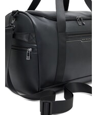 ARMANI EXCHANGE CEDRIC Bolsa de lona grande con correa para el hombro negro/negro - Bolsas de viaje - 4