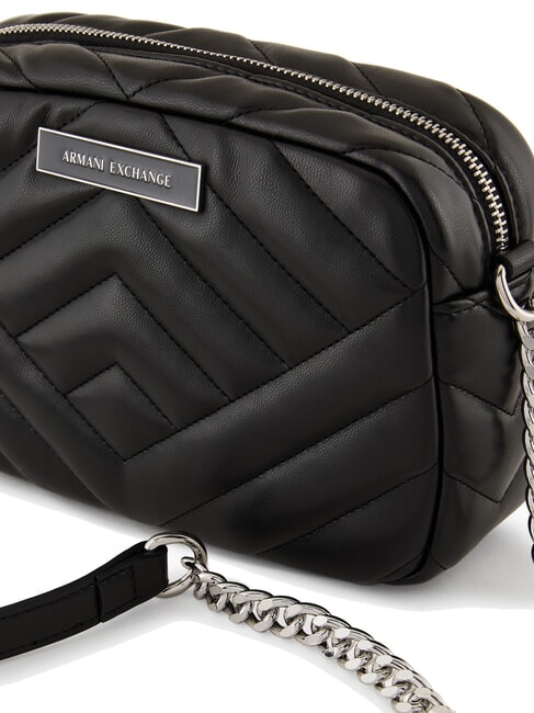 VICTORIA Bolso de dormitorio Matelassé negro - Bolsos Mujer