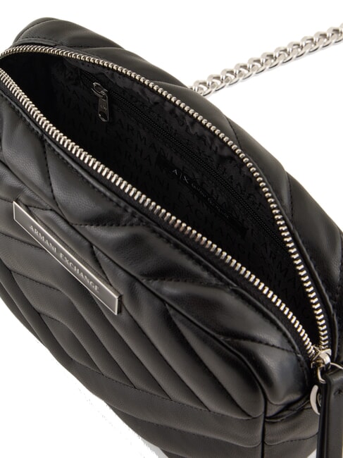 VICTORIA Bolso de dormitorio Matelassé negro - Bolsos Mujer