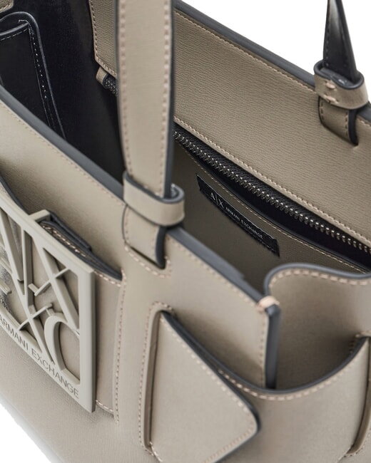 SUSIE Bolso tote, con bandolera lubina marrón - Bolsos Mujer