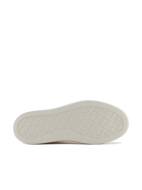 JANE Zapatillas de plataforma blanco roto + oro pálido - Zapatos Mujer