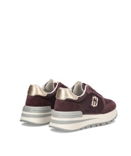 LIUJO AMAZING 25 Zapatillas de ante y malla carmes&iacute;/dorado claro - Zapatos Mujer - 6