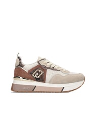 LIUJO MAXI WONDER 01 Zapatillas de plataforma con detalles de pit&oacute;n cuerda/chocolate - Zapatos Mujer - 3