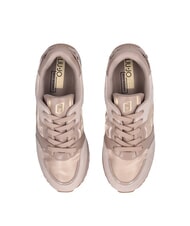 LIUJO MAXI WONDER 91 Zapatillas de plataforma con inserciones de charol neutral - Zapatos Mujer - 4