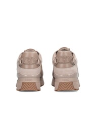 LIUJO MAXI WONDER 91 Zapatillas de plataforma con inserciones de charol neutral - Zapatos Mujer - 7