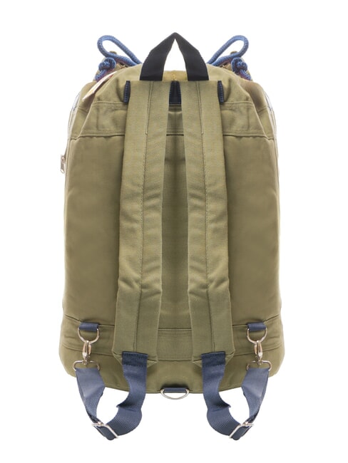 CABARDINE Bolsa de playa de algodón militar oscuro - Bolsos Mujer