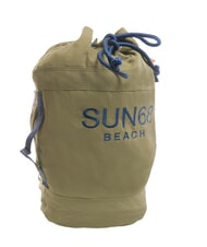 SUN68 CABARDINE Bolsa de playa de algodón militar oscuro - Bolsos Mujer - 3