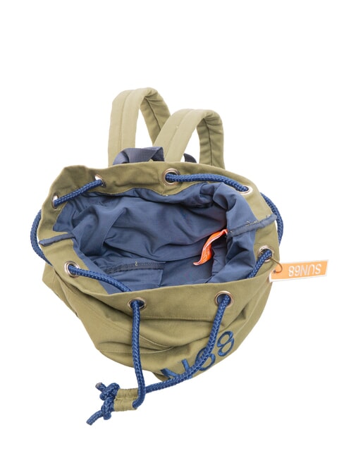 CABARDINE Bolsa de playa de algodón militar oscuro - Bolsos Mujer