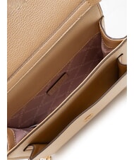 LIUJO CALIWEN Bolso bandolera pequeño con solapa Luz de oro - Bolsos Mujer - 5