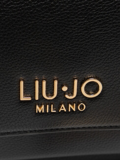 CALIWEN Bolso bandolera pequeño con solapa NEGRO - Bolsos Mujer