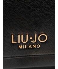 LIUJO CALIWEN Bolso bandolera pequeño con solapa NEGRO - Bolsos Mujer - 3