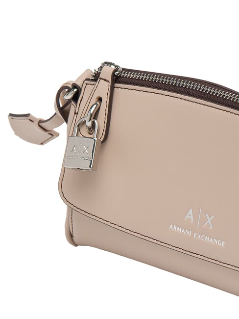 JANE Bolso bandolera con candado espejismo rosa/doha oscuro - Bolsos Mujer