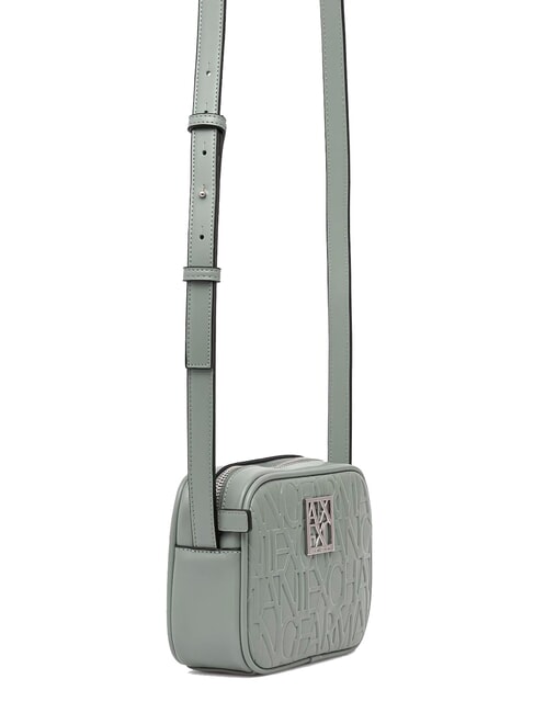 LOGO EMBOSSED Mini bolso de hombro sabio - Bolsos Mujer