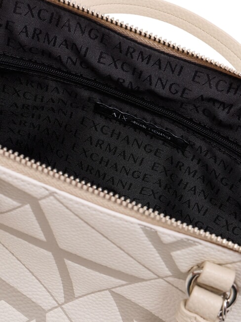 GYNGER Bolso de mano con bandolera blanco/valle - Bolsos Mujer