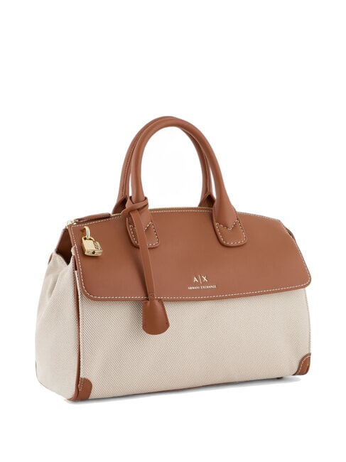 JANE Bolso de mano con bandolera whisky - Bolsos Mujer