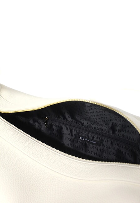 SUSIE SOFT Bolso de hombro grande blanquecino - Bolsos Mujer