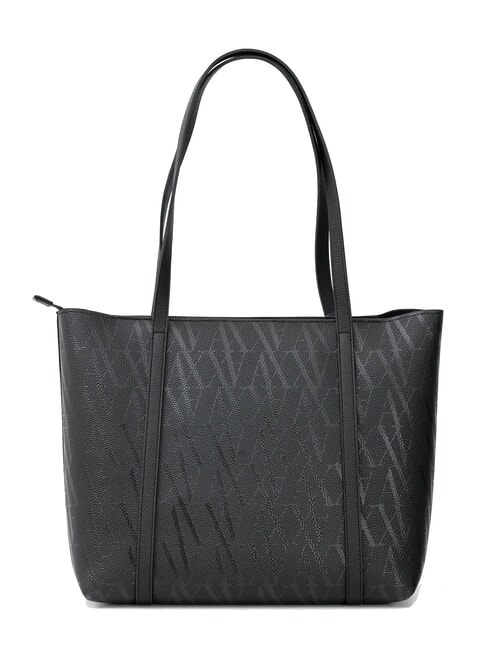 SILVYE MONOGRAM Bolso de compras de hombro negro/negro - Bolsos Mujer