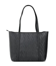 ARMANI EXCHANGE SILVYE MONOGRAM Bolso de compras de hombro negro/negro - Bolsos Mujer - 3