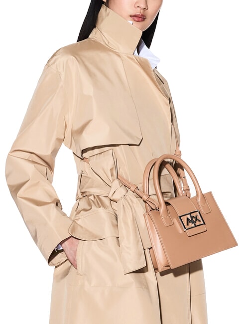 JODIE Mini bolso tipo cartera rosa camello - Bolsos Mujer