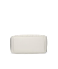 ARMANI EXCHANGE WAVE Bolso grande perforado blanco brillante - Bolsos Mujer - 6