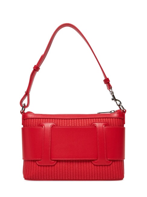 SUSIE STRAW Bolso de hombro con logo rojo - Bolsos Mujer