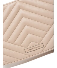 ARMANI EXCHANGE VICTORIA Bolsa de saco acolchada espejismo rosa - Bolsos Mujer - 4