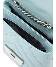 ARMANI EXCHANGE A|X MATELASSE Mini bolso de hombro reflejo oscuro - Bolsos Mujer - 6