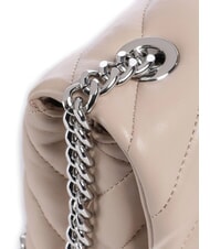 ARMANI EXCHANGE A|X MATELASSE Mini bolso de hombro espejismo rosa - Bolsos Mujer - 3