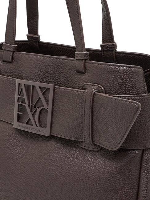 SUSIE SOFT Bolso de hombro con hebilla chocolate caliente - Bolsos Mujer