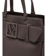 ARMANI EXCHANGE SUSIE SOFT Bolso de hombro con hebilla chocolate caliente - Bolsos Mujer - 4