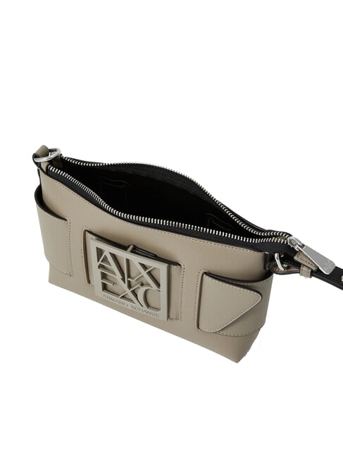A|X BUCKLE Bolsa de hombro lubina marrón - Bolsos Mujer