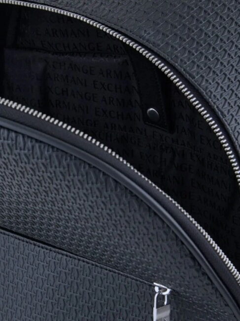 ELBA Mochila con logotipo en relieve y bolsillo para portátil. azul marino profundo - Mochilas para portátil