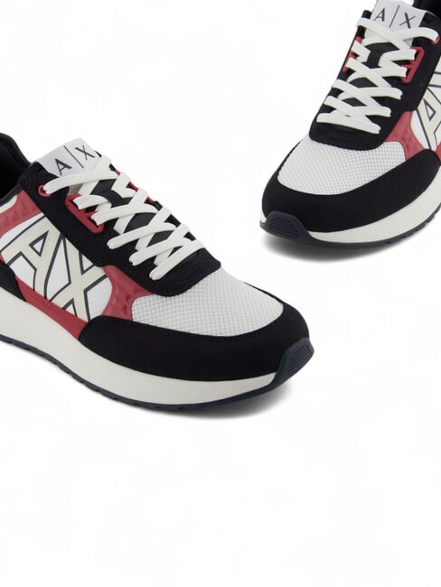 DUSSELDORF Zapatillas Hombre blanco roto + cardin + azul marino - Zapatos Hombre