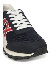 ARMANI EXCHANGE A|X Zapatillas azul marino oscuro + cardenal - Zapatos Hombre - 4
