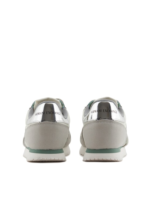 RIO Zapatillas gris+d.verde escarchado - Zapatos Mujer