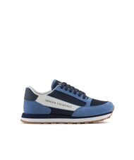 ARMANI EXCHANGE OSAKA Zapatillas Hombre azul+azul marino+blanco roto - Zapatos Hombre - 2