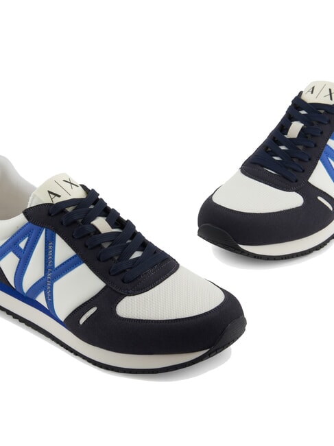 RIO Zapatillas bajas azul marino intenso + blanco roto - Zapatos Hombre