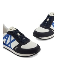 ARMANI EXCHANGE RIO Zapatillas bajas azul marino intenso + blanco roto - Zapatos Hombre - 3