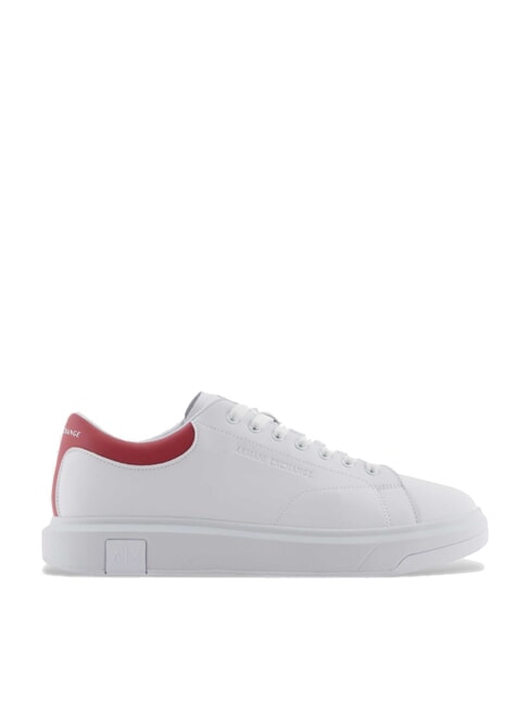 ACTION Zapatillas de cuero op.blanco+cardenal - Zapatos Hombre