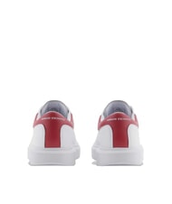 ARMANI EXCHANGE ACTION Zapatillas de cuero op.blanco+cardenal - Zapatos Hombre - 4