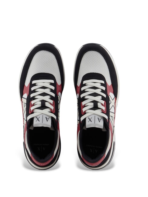 DUSSELDORF Zapatillas Hombre blanco roto + cardin + azul marino - Zapatos Hombre